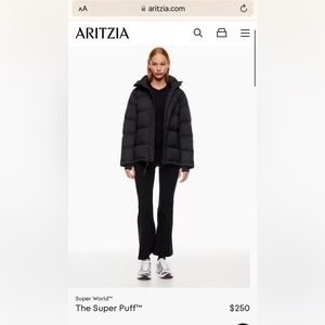 Aritzia Super World The Super Puff Originally $250